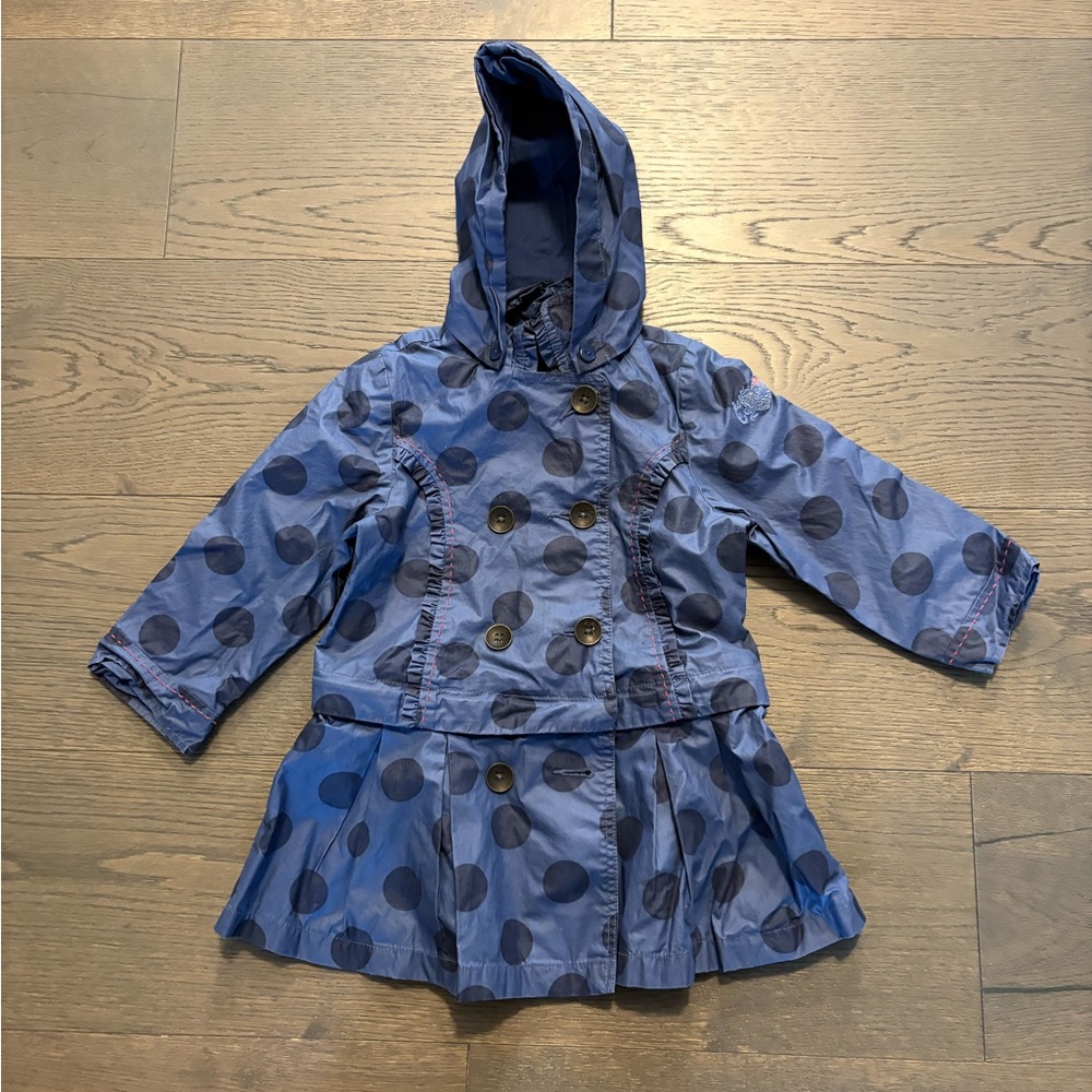 Catimini girls designer spring jacket 2T retail $265
